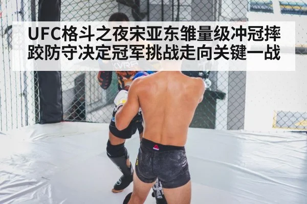 UFC格斗之夜宋亚东雏量级冲冠摔跤防守决定冠军挑战走向关键一战